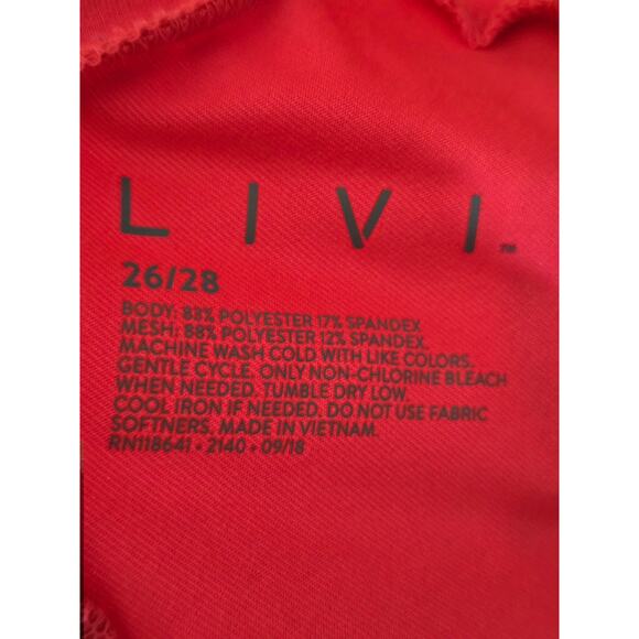 Lane Bryant Livi Active Pink Open Back Athletic Workout Walking Women's 26/28 - Picture 4 of 4